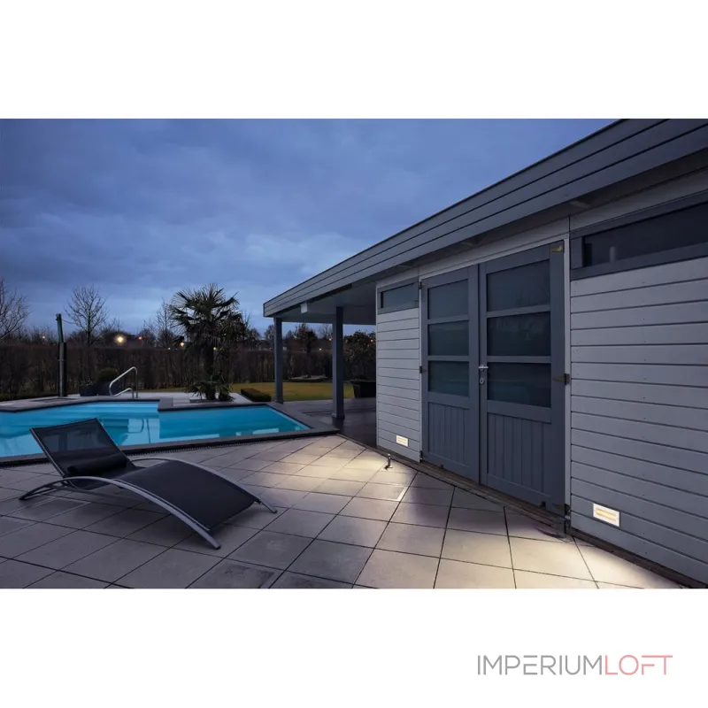 BRICK LED SYMETRIC светильник встраиваемый IP65 с LED 9Вт (11Вт), 3000K, 40°, 950lm, сталь BRICK LED SYMETRIC светильник встраиваемый IP65 с LED 9Вт (11Вт), 3000K, 40°, 950lm, сталь