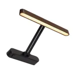 VINCELLI DISPLAY светильник настенный с SMD LED 8.5Вт (10.7Вт), 2700К, 640lm, черный/ бамбук темный