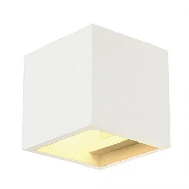 PLASTRA CUBE WL светильник настенный для лампы QT14 G9 42Вт макс., белый гипс
