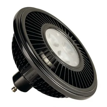 LED ES111 источник света CREE XB-D LED, 230В, 15.5Вт, 30°, 2700K, 680lm, CRI80, черный корпус