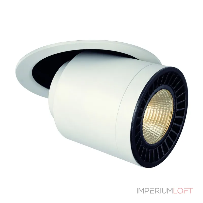 SUPROS MOVE светильник встраиваемый с LED 28Вт (34.8Вт), 3000К, 2100lm, 60°, белый