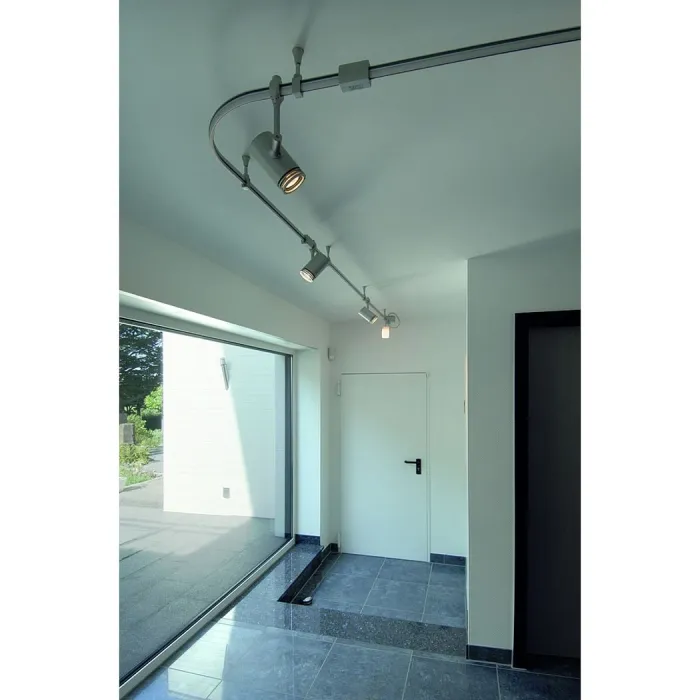 EASYTEC II®, шинопровод 2м, 230В, 16А макс., вкл. 2 наконечника, серебристый от ImperiumLoft