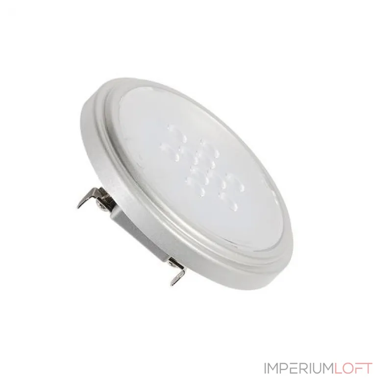 LED G53 AR111 источник света LED, 12В, 11.5Вт, 25°, 2700K, 850lm, серебристый корпус LED G53 AR111 источник света LED, 12В, 11.5Вт, 25°, 2700K, 850lm, серебристый корпус