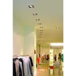 AIXLIGHT® PRO, 1 FRAME корпус с рамкой для 1-го светильникa MODULE, серебристый / черный