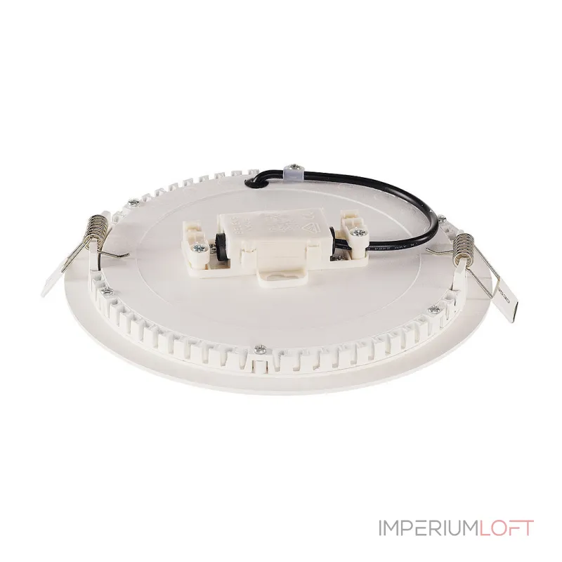 SENSER ROUND 10W светильник встраиваемый 350mA c SMD LED 10Вт, 3000K, 560lm, без БП, белый