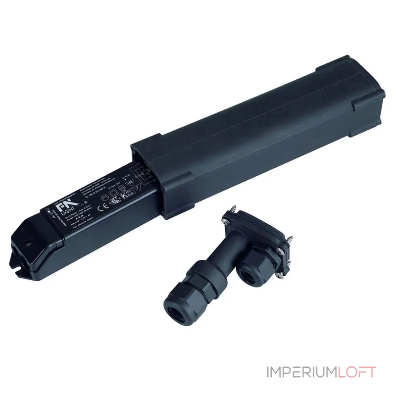 TRAFOBOX IP67 коробка монтажная IP67 для ЭПН или БП PowerLED, черный