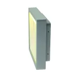 INDIGLA светильник накладной IP54 с 36 SMD LED 6.1Вт (8.3Вт), 3000K, 430lm, серебристый