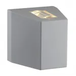 OUT BEAM LED UP-DOWN светильник настенный IP44 с 2-мя LED 15Вт, 3000K, 102lm, 2°, серебристый