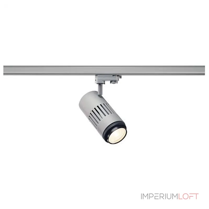 3Ph, STRUCTEC LED ZOOMING LENS светильник c LED 35Вт, 3000K, 2960-3120лм, 20°-60°, CRI>90, серебр.