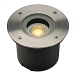 WETSY LED DISK 300 ROUND светильник встраиваемый IP67 c LED Disk 7.7Вт, 2700K, 300lm, сталь