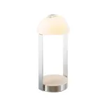 BRENDA TL-1 свет-к настольный с LED 5.4Вт, 3000K, 460lm, сенсорное диммирование, алюминий/белый