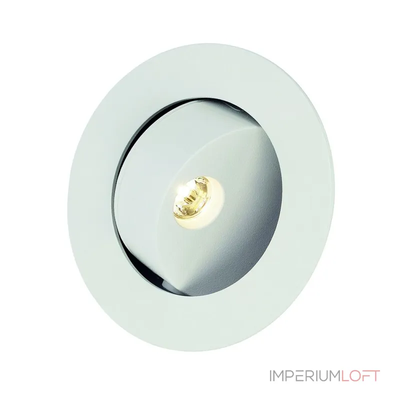 GILALED светильник встраиваемый 700mA c PowerLED 3Вт, 3000K, 135lm и LED 0.06Вт, белый