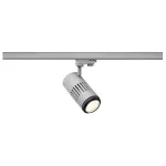 3Ph, STRUCTEC LED ZOOMING LENS светильник c LED 35Вт, 3000K, 2960-3120лм, 20°-60°, CRI>90, серебр.