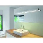 Q-LINE WALL светильник настенный с ЭПРА для лампы Т16 G5 35Вт, алюминий / темно-серый