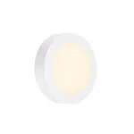 SENSER ROUND 10W светильник накладной 230V c SMD LED 10Вт (14Вт), 3000K, 500lm, c БП, белый