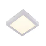 SENSER SQUARE 14W светильник накладной 230V c SMD LED 14Вт (18Вт), 3000K, 840lm, c БП, серебристый