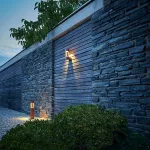 SLOTS WALL светильник настенный IP44 с COB LED 6.3Вт, 3000К, 340lm, бурый