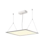 I-VIDUAL LED PANEL 62x62 светильник встраиваемый с LED 35Вт, 4000K, 3650lm, без БП, серебристый