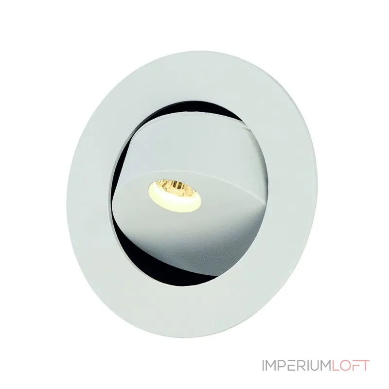 GILALED светильник встраиваемый 700mA c PowerLED 3Вт, 3000K, 135lm и LED 0.06Вт, белый
