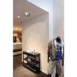 SUPROS MOVE светильник встраиваемый с LED 28Вт (34.8Вт), 3000К, 2100lm, 60°, белый