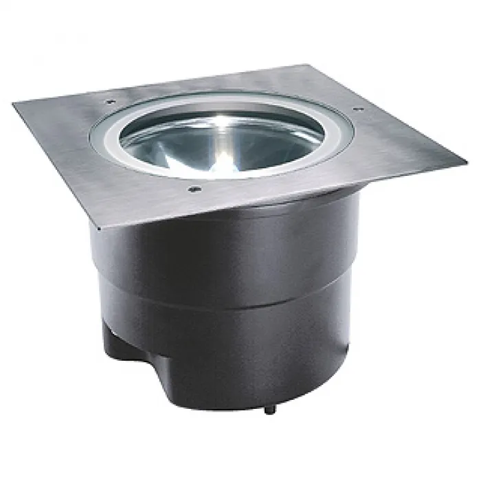 ADJUST SQUARE HIT 70W светильник встраиваемый IP67 c ЭмПРА для лампы HIT-CE G12 70Вт, сталь от ImperiumLoft