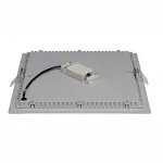 SENSER SQUARE 14W светильник встраиваемый 350mA c SMD LED 14Вт, 3000K, 970lm, без БП, серебристый