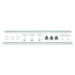 1PHASE-TRACK, комплект из 2-х шинопров. 1м, 3-х свет-ков PURI с LED 4.3Вт, аксессуаров, белый от ImperiumLoft