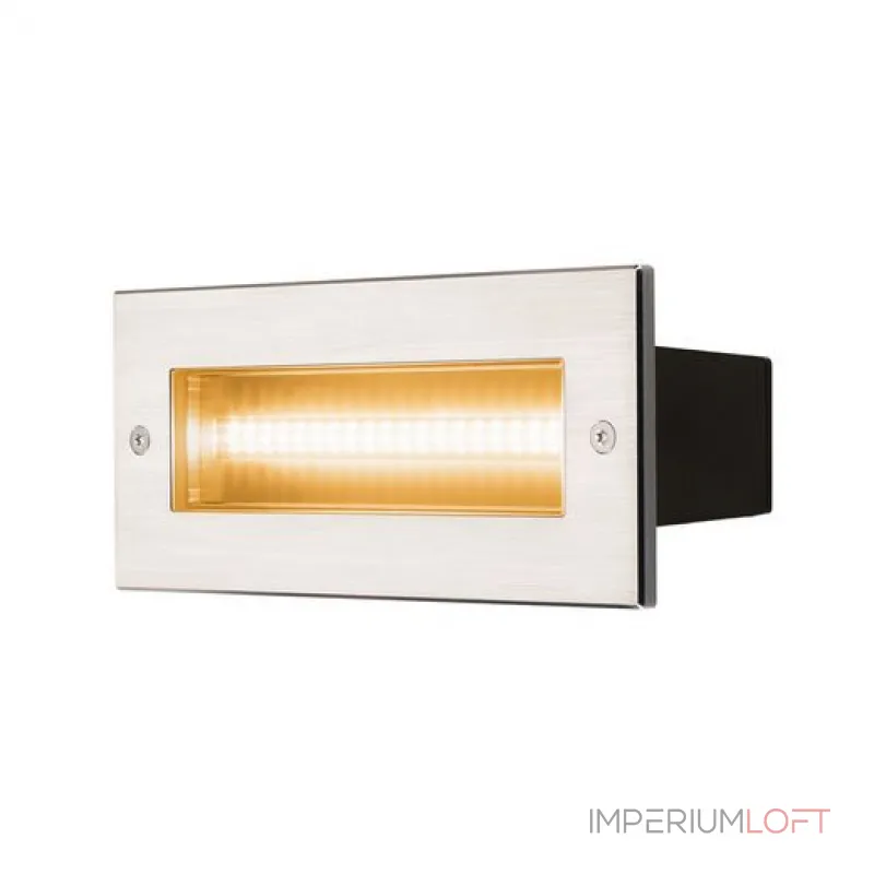 BRICK LED SYMETRIC светильник встраиваемый IP65 с LED 9Вт (11Вт), 3000K, 40°, 950lm, сталь BRICK LED SYMETRIC светильник встраиваемый IP65 с LED 9Вт (11Вт), 3000K, 40°, 950lm, сталь