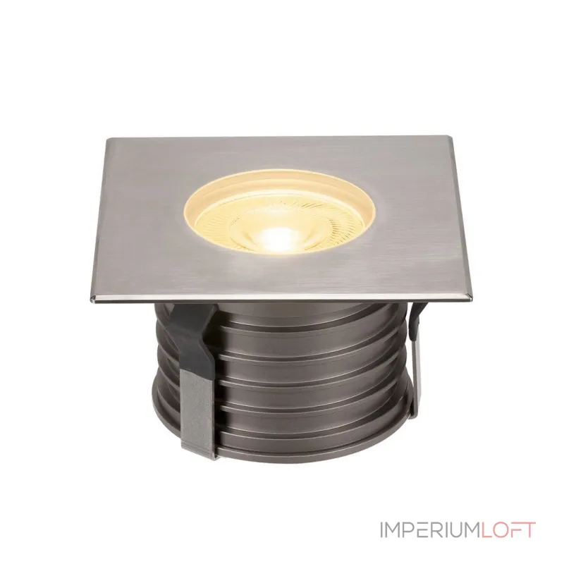 DASAR® 180 PREMIUM LED SQUARE светильник встр. IP67 c LED 24Вт (28Вт), 3000K, 2700lm, 24°, Al, сталь