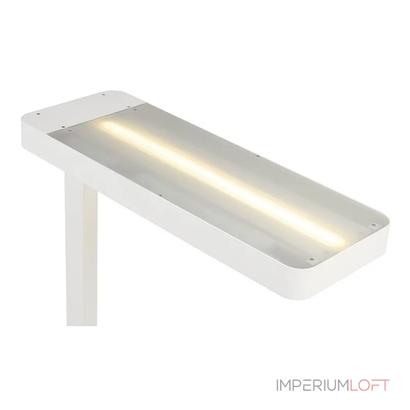 WORKLIGHT LED SL-1 светильник напольный 54Вт, 3000K, 3600lm+1920lm, с датч. движ. и диммером, белый