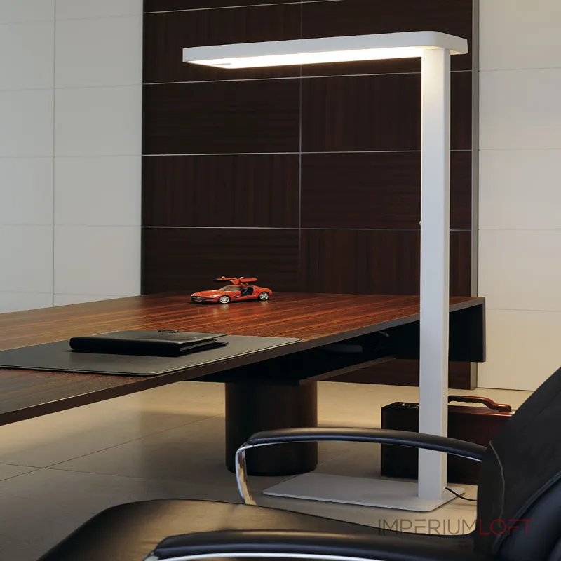 WORKLIGHT LED SL-1 светильник напольный 54Вт, 3000K, 3600lm+1920lm, с датч. движ. и диммером, белый