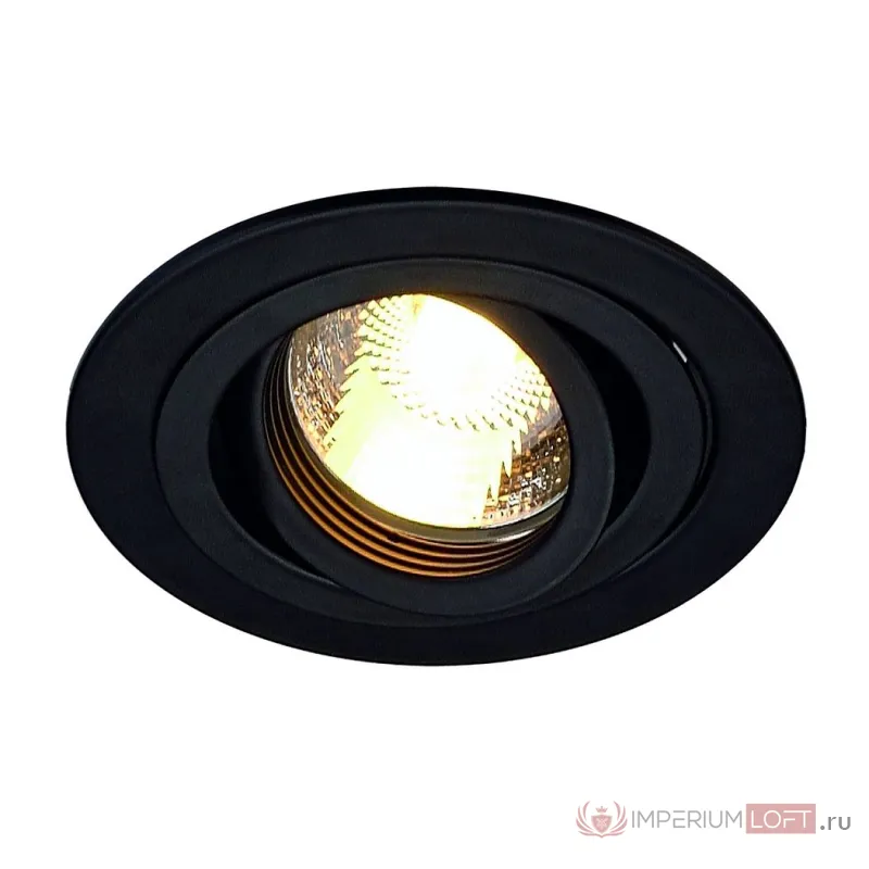 NEW TRIA ROUND MR16 PLT светильник встраиваемый для лампы MR16 50Вт макс., матовый черный от ImperiumLoft