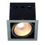 AIXLIGHT® PRO, LED DISC MODULE светильник с Fortimo LED 12Вт, 2700K, 800lm, 50°, серебристый/ черный