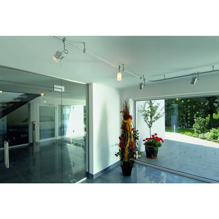 EASYTEC II®, шинопровод 2м, 230В, 16А макс., вкл. 2 наконечника, серебристый от ImperiumLoft