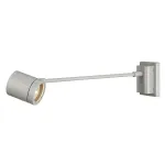 NEW MYRA DISPLAY STRAIGHT светильник настенный IP55 для лампы GU10 50Вт макс., серебристый