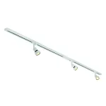 1PHASE-TRACK, комплект из 2-х шинопров. 1м, 3-х свет-ков PURI с LED 4.3Вт, аксессуаров, белый от ImperiumLoft