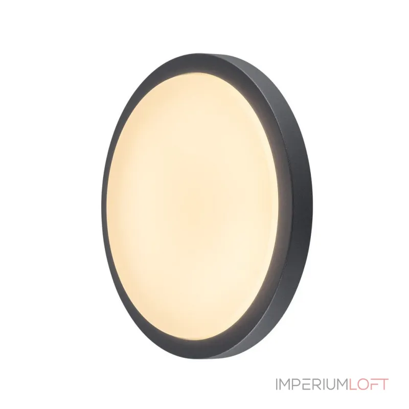 AINOS LED светильник накладной IP44 с LED 18Вт (20Вт), 3000K, 120°, 1430lm, антрацит AINOS LED светильник накладной IP44 с LED 18Вт (20Вт), 3000K, 120°, 1430lm, антрацит