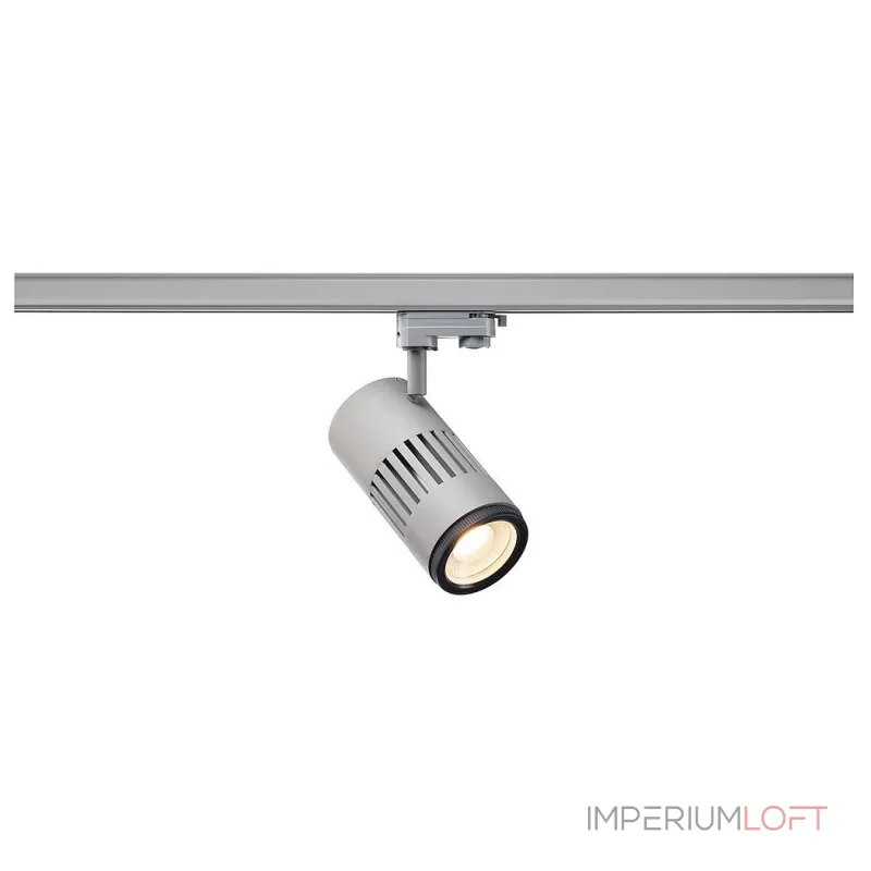 3Ph, STRUCTEC LED ZOOMING LENS светильник c LED 35Вт, 3000K, 2960-3120лм, 20°-60°, CRI>90, серебр.