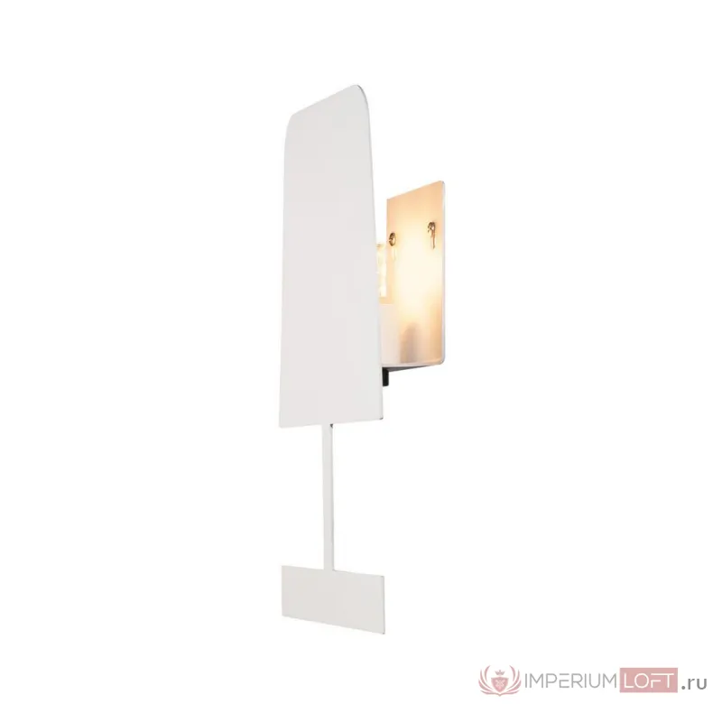 PLATES светильник настенный для лампы QT14 G9 25Вт макс., со шнуром питания, белый от ImperiumLoft