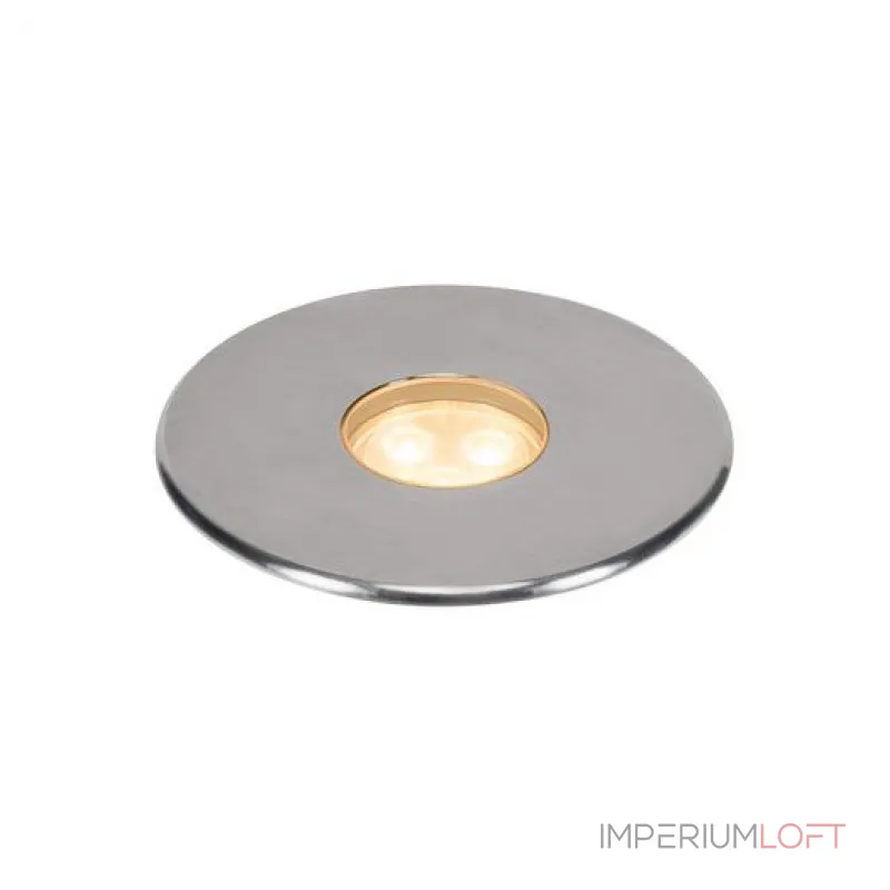 DASAR® 100 PREMIUM LED ROUND светильник встр. IP67 c LED 3.8Вт (5.5Вт), 3000K, 300lm, 24°, Al, сталь
