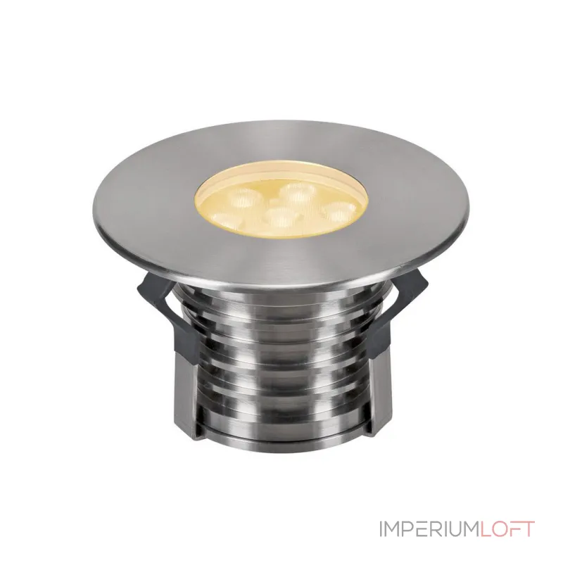 DASAR® 150 PREMIUM LED ROUND светильник встр. IP67 c LED 13Вт (17Вт), 3000K, 1200lm, 60°, сталь