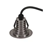 DASAR® 100 PREMIUM LED ROUND светильник встр. IP67 c LED 3.8Вт (5.5Вт), 3000K, 300lm, 60°, Al, сталь