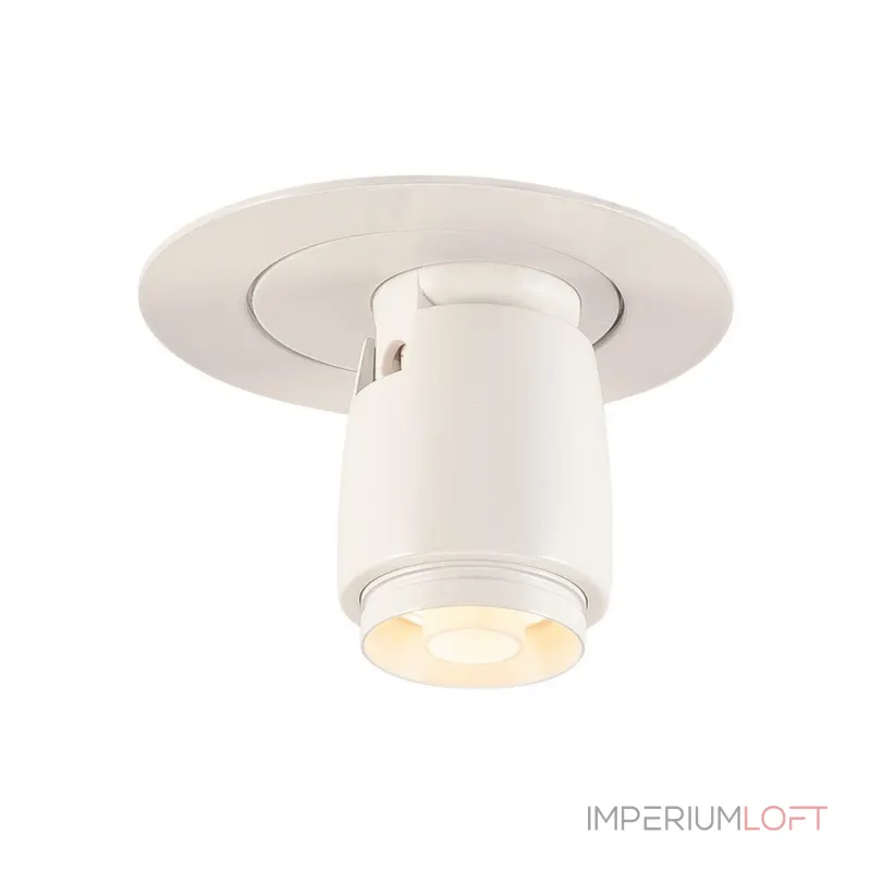 ILU LED светильник встраиваемый 350mA c LED 1Вт, 3000К, 55lm, 24°, с мини-штекером, белый ILU LED светильник встраиваемый 350mA c LED 1Вт, 3000К, 55lm, 24°, с мини-штекером, белый