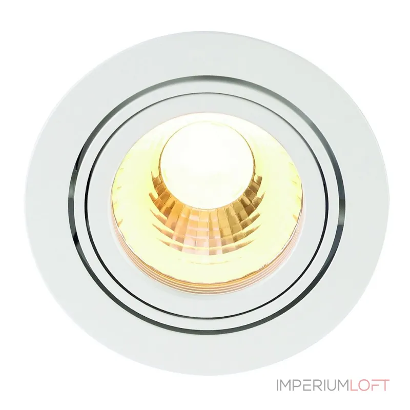 NEW TRIA LED DISK светильник встраиваемый с Fortimo LED 12Вт, 2700K, 800lm, 35°, белый