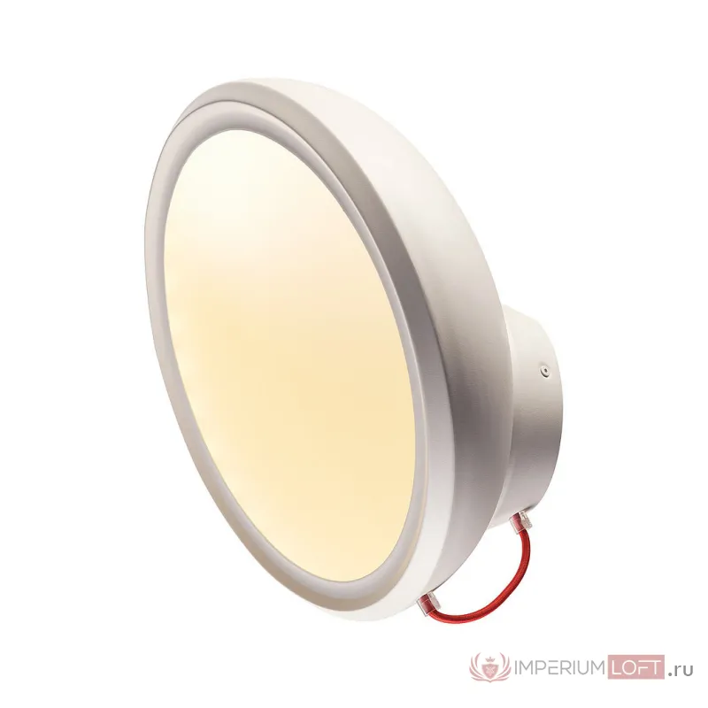 I-RING WALL светильник накладной с SMD LED 2х 7Вт, 3000K 1000lm, белый / красный шнур от ImperiumLoft