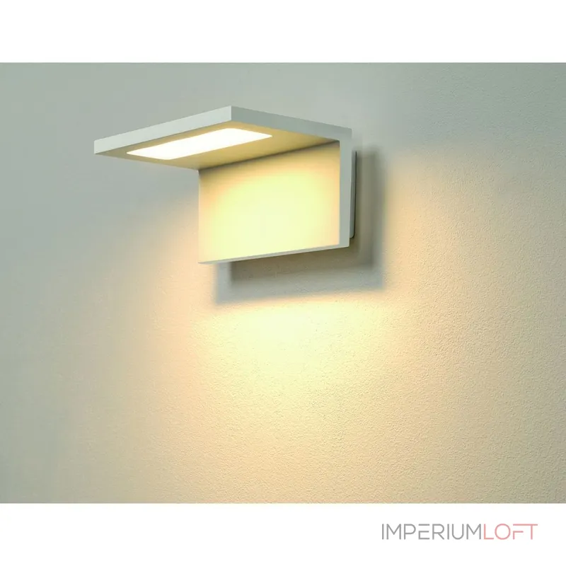 ANGOLUX WALL светильник настенный IP44 с 36 SMD LED 6Вт (7.51Вт), 3000K, 500lm, 120°, белый
