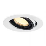 SUPROS 78 DL светильник встраиваемый с LED 9Вт (12Вт), 3000К, 700lm, 60°, белый