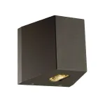 OUT BEAM LED UP-DOWN светильник настенный IP44 с 2-мя LED 15Вт, 3000K, 102lm, 2°, антрацит