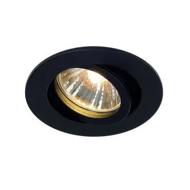 NEW TRIA 68 ROUND GU10 светильник встраиваемый для лампы GU10 50Вт макс., матовый черный