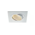 NEW TRIA XL SQUARE SET светильник с COB LED 13ВТ (16Вт), 3000К, 1120lm, 38°, с блоком питания, белый